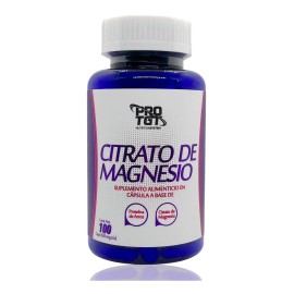 Citrato De Magnesio 100 Cápsulas Protgt Apto Veganos Sin sabor