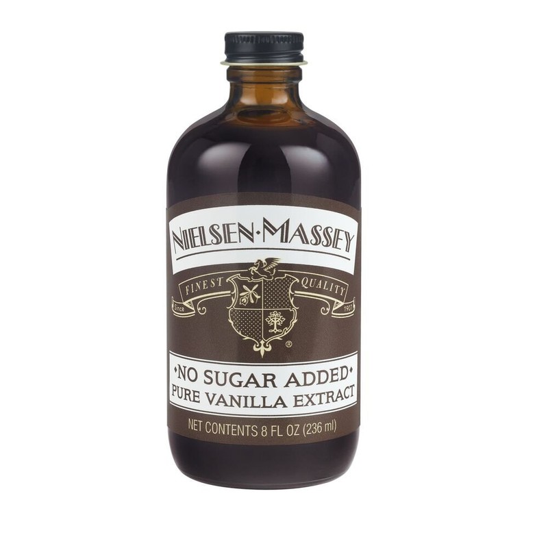 Nielsen-Massey No Sugar Added Pure Vanilla Extract for Baking and