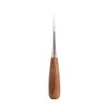 ZLKSKER Walnut Wooden Handle Awl for Leather Art Drilling Positioning