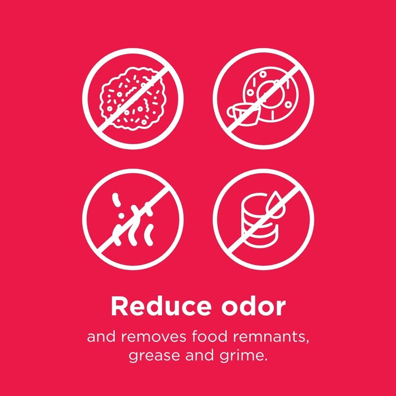 Frigidaire ReadyClean Probiotic Dishwasher Cleaner 6 Tablets, White, 6 Count