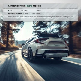 YHTAUTO Rear Right Passenger Upper Side Bumper Cover Retainer Compatible with Toyota RAV4 2013-2015 Sport Utility, Bumper Bracket