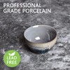 Bosmarlin Stoneware Cereal Bowls Set of 4, 26 Oz, Soup