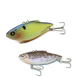 Nishine Lure Works Simco 75 HW #2 BPB Chartreuse Shade 75mm / 24.1g