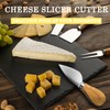 SmileBear Cheese Slicer Cutter Stainless Steel Cheese Cutter Board with