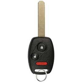 KeylessOption Keyless Entry Remote Control Uncut Car Ignition Key Fob Replacement for N5F-S0084A