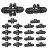 Wzzy Gurden Pack of 20 1/2 Inch to 1/4 Inch