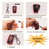 EKALA for GMC Chevy Key Fob Cover Case with Keychain,