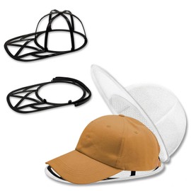 OYIWINMI Cap Washing Machine Shape, Foldable Baseball Cap Washing Rack, Cap Washer for Baseball Caps, Cap Washing for Washing Machine or Dishwasher