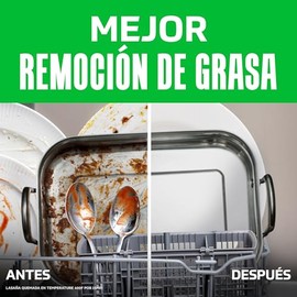 Cascade Platinum Pods Detergente para Lavavajillas, Remueve Comida Pegada Sin PreLavar, 48 Unidades