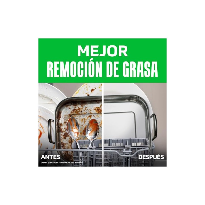 Cascade Platinum Pods Detergente para Lavavajillas, Remueve Comida Pegada Sin