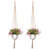 EBOOT 2 Pack 48 Inch Large Macrame Plant Hanger Rope