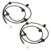 Fraylis 4670B087 2Pcs Front Left and Right ABS Wheel Speed