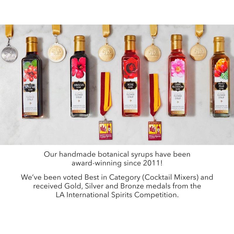 Floral Elixir Co. - All Natural FLOWER Syrup for Cocktails