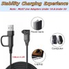2-in-1 Charger Cable Compatible for Fenix 8 E 7 7X