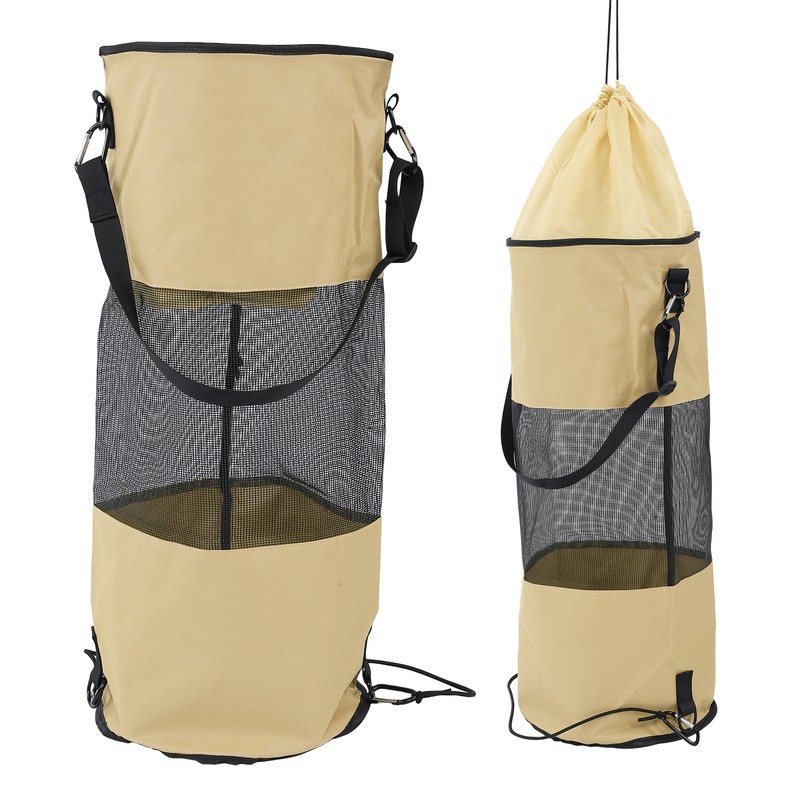 Boat Trash Bags Reusable Waterproof Portable Mesh Trash Bags for