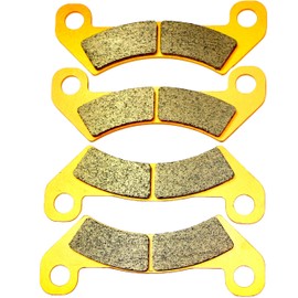 MC Brake Pads for John Deere XUV Gator 625i 825i 855D 2011 2012 2013 2014 2015 2016 2017-825E 855E 2018 2019 2020-825M 855M 2019 2020 2021 2022 4X4 Front Rear Sintered Copper Brakes MC610F609R
