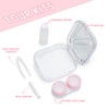 Vifirstew Contact Lens Case, Contact Lens Travel Kit Cute Contact