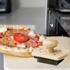 Pizza Stone Brush 4" x 5" Hardwood Handled Pizza Stone