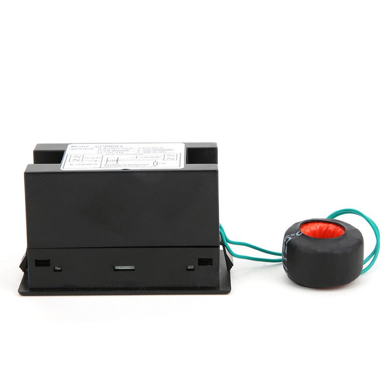 AC LED Power Monitor Multifunctional Digital Voltmeter Current Energy Meter