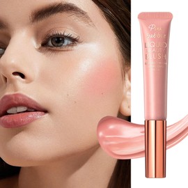 Zhipai Rubor líquido para Rostro | Blush Stick Ligero y mezclable,Varita de Belleza de Textura Ligera, Colorete Facial, Barra de Maquillaje para Mujeres y niñas