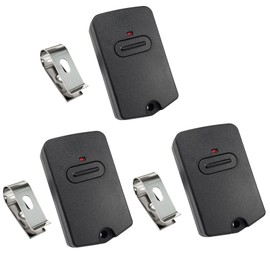 QSDIYRF 3 for Mighty Mule Gate Opener Remote,FM135 RB741 Gate Remote Control Compatible with GTO Gate Openers 9 Dip Switches Single Button Gate Openers (318MHz)