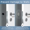 XoYoZo Door Stoppers Wall Protector Buffer Guard Doorknob Door Handle
