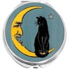 NewCharms Cat and Moon Compact with Mirrors - Perfect Pocket