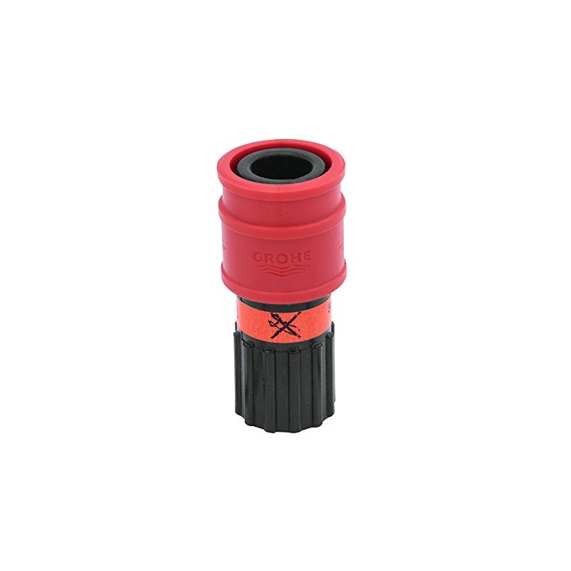 GROHE AMERICA 12365000 Quick Coupling, Red