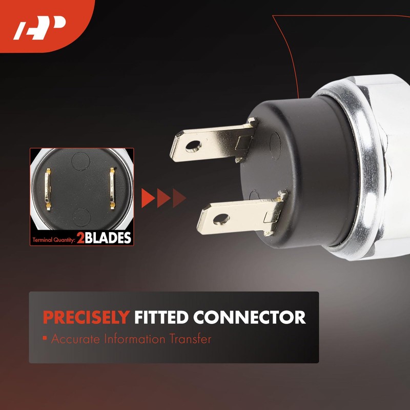 A-Premium Low Air Pressure Switch [2 Pins] Compatible with Freightliner