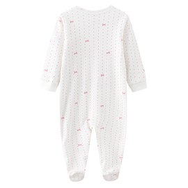 MAMIMAKA Baby Clothes Unisex Newborn Baby Grow one-Piece for Boys and Girls 0-12 Months