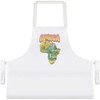 'Map of Africa' Unisex Cooking Apron (AP00080425)