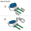 Wire Connector Terminals, 20 Pack 3 Wire Gel Filled Self