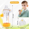 EasyChamber Anti-Static Spacer Device with Child Mask, Inhaler Chamber, use