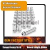 SSINGEL 24PCS 9/16-18 Spline Lug Nuts + Socket Key For