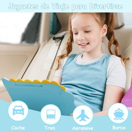 Tablet de Escritura LCD para Niños, Kids Tablero de Dibujo Electrónico en Color, Tablero Electrónico, Pizarron Magico 10 Pulgadas de Dibujo y Escritura con Pantalla de Bloqueo (Azul)