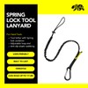 BearTOOLS Tool Lanyard with Standard Spring Carabiner and Adjustable Loop