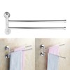 Bowarepro Towel Hanger, Towel Rack, Swing Arm, Stainless Steel, Washroom,