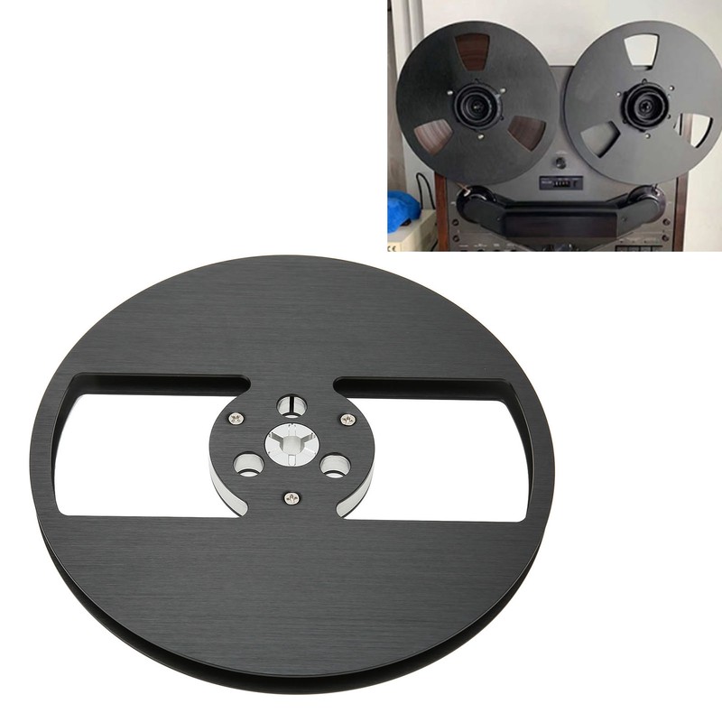 1/4 7 Inch Empty Reel Aluminum Alloy 2 Hole Opening