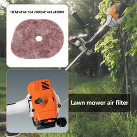 VGOL 10Pcs Air Filters Compatible with Stihl FS40 FS40C FS50 FS56 FS56R FS56C FS70 FC56C FC70C KM56 KM56R KM56RC HT56C Trimmer 4144 124 2800