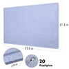 Bulletin Board, 24 x 18 inches Felt Board Decorative Pin