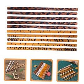 Operitacx Sturdy Wooden Pencils Animal Designs 10 Pack Kids Party Favors Writing Tool