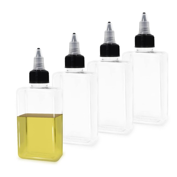 LELE LIFE LELE LIFE 4Pcs Small Oil Dispenser Bottle for