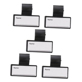 Operitacx 5st Stethoskop-namensmarke Stethoskop-id-clip Stethoskop-namensanhänger Individuelle Stethoskop-anhänger Arzt-stethoskop-tag Etiketten Namensschild Abs-kunststoff