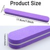 Professional Nail Files 100/180 Grit Nail File, Double-Sided Thickened Fingernail