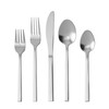 FORTESSA Ashton 18/10 Stainless Steel Flatware, 5 Piece Place Setting
