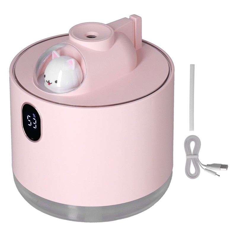 500ml Large Capacity Humidifier Spacecraft Night Light USB Charging Car