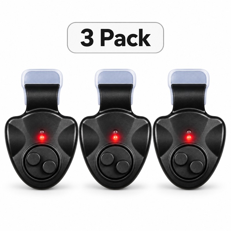 Electronic Fishing Bite Alarm for Rod Monitoring – Audible Buzzer