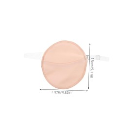 Mikinona Sweat Absorbent Pads for Women 3 Pairs Armpit Pads Gym Wear Washable Discreet Quick Dry