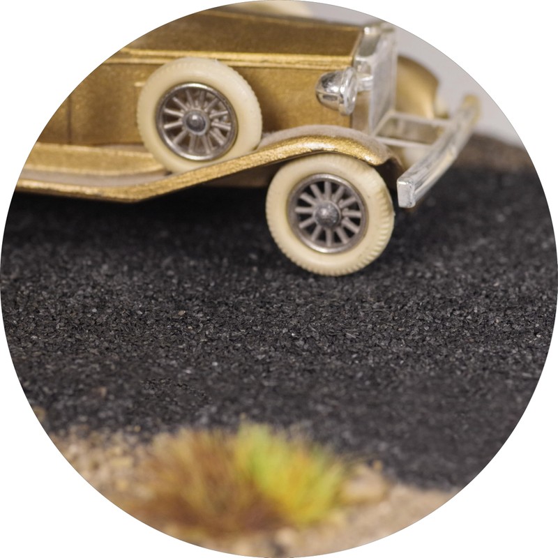 Universal Asphalt/Tarmac - Model Railway Basing Material | N Gauge