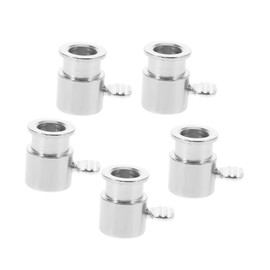 Levemolo 5pcs Electric Rotisserie Grill Fork Limit Cover Durable BBQ Tool for Camping Picnics and Outdoor Parties Construction for Grilling Chicken and Versatile Use